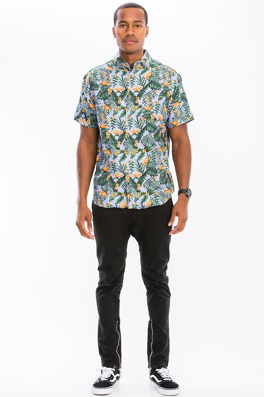 HAWAIIAN BUTTON DOWN SHIRT - Jake J Shop