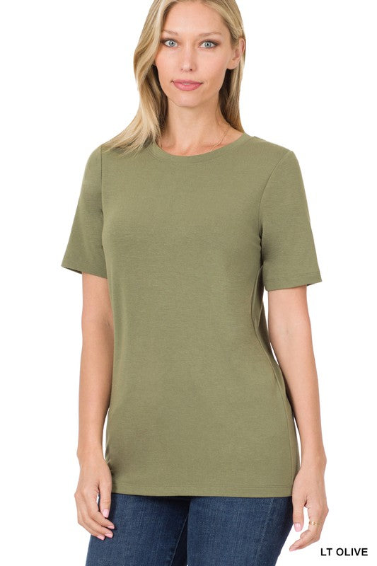 Short Sleeve Round Neck Tee