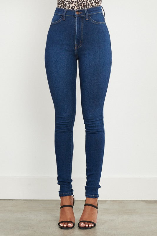 High Waisted Classic Skinny - Jake J Shop