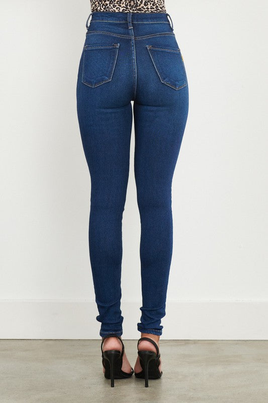 High Waisted Classic Skinny - Jake J Shop