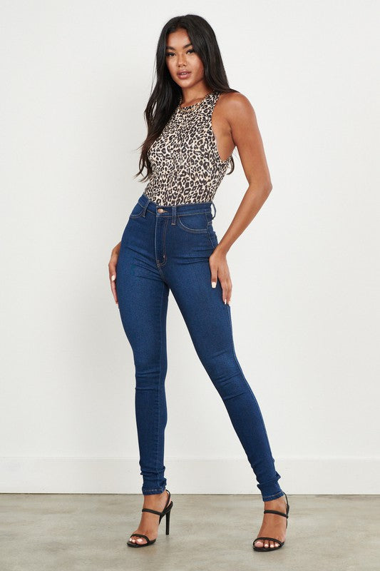 High Waisted Classic Skinny - Jake J Shop