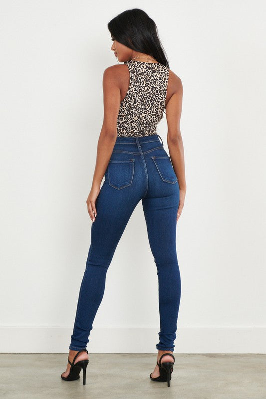 High Waisted Classic Skinny - Jake J Shop