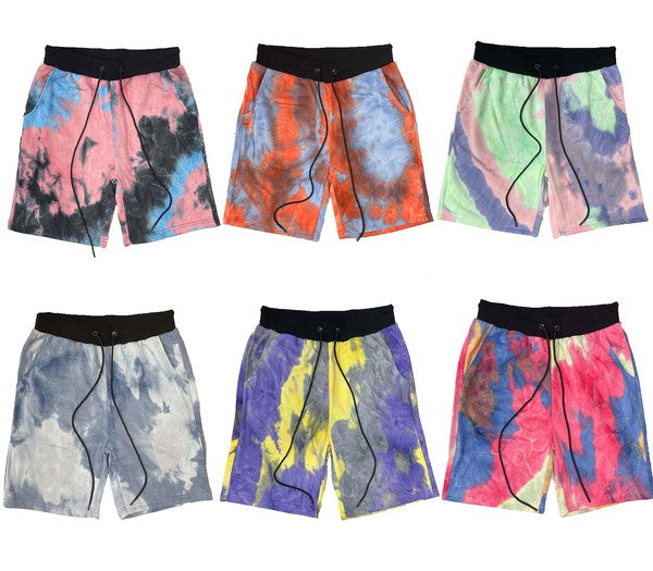 Weiv Mens Tye Dye Sweat Shorts - Jake J Shop