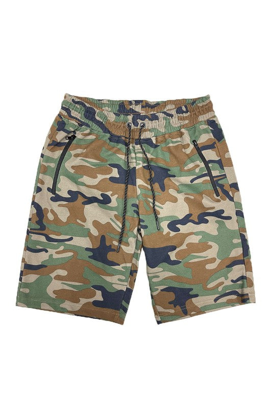 COTTON BLEND LOUNGE SWEAT SHORTS - Jake J Shop