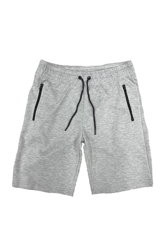 COTTON BLEND LOUNGE SWEAT SHORTS - Jake J Shop