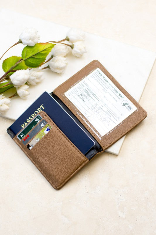 Passport and Vaccine Credit Card Wallet - Jake J Shop