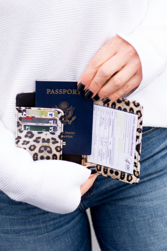 Passport and Vaccine Credit Card Wallet - Jake J Shop