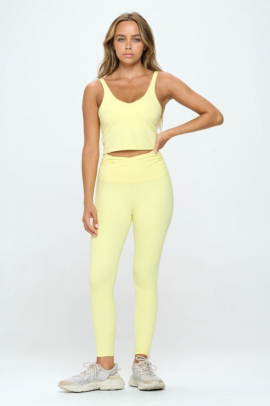 Athletic Align Cropped Gym Tank Top - Jake J Shop