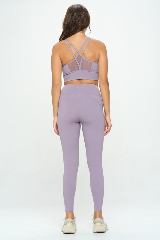 Activewear Set Top and Leggings - Jake J Shop