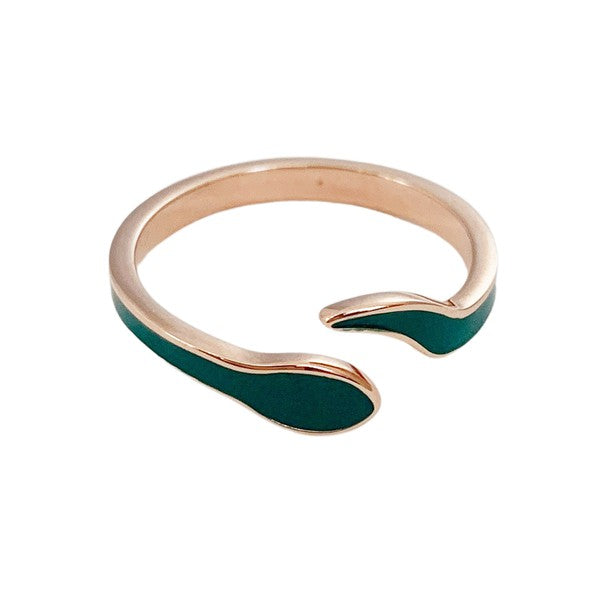 Enamel Snake Ring - Jake J Shop