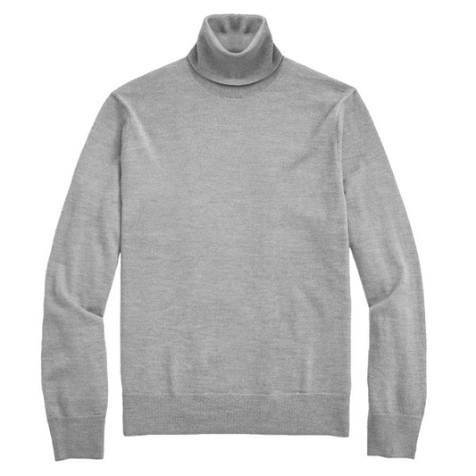 Weiv Mens Solid Turtleneck Sweater - Jake J Shop