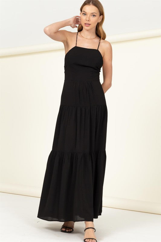 Said Yes Tiered Maxi Dress - Jake J Shop