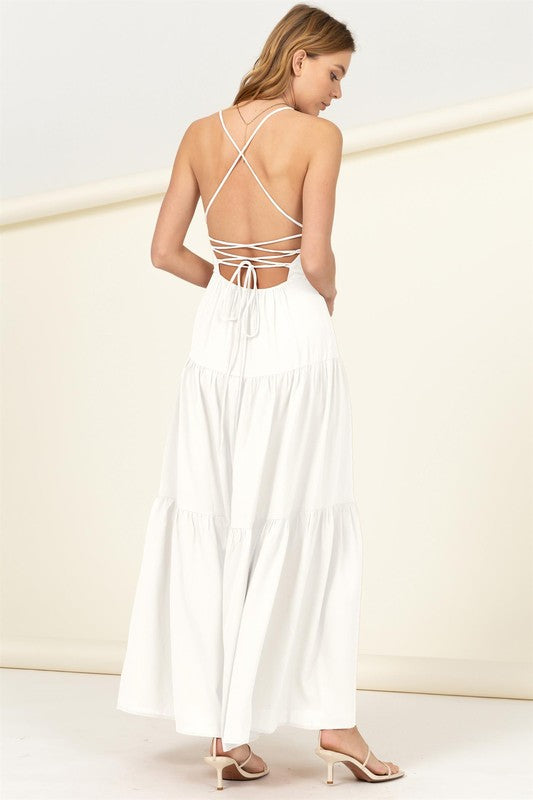 Said Yes Tiered Maxi Dress - Jake J Shop