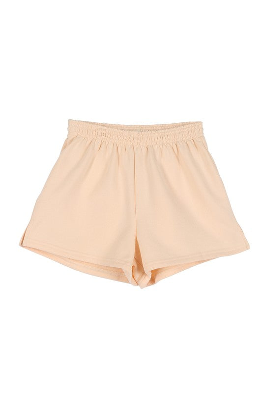 Cream sweat shorts - Jake J Shop