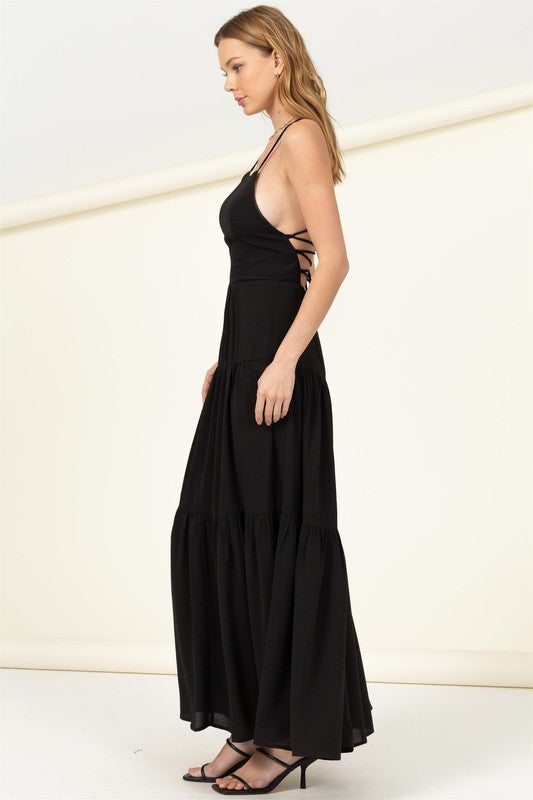 Said Yes Tiered Maxi Dress - Jake J Shop