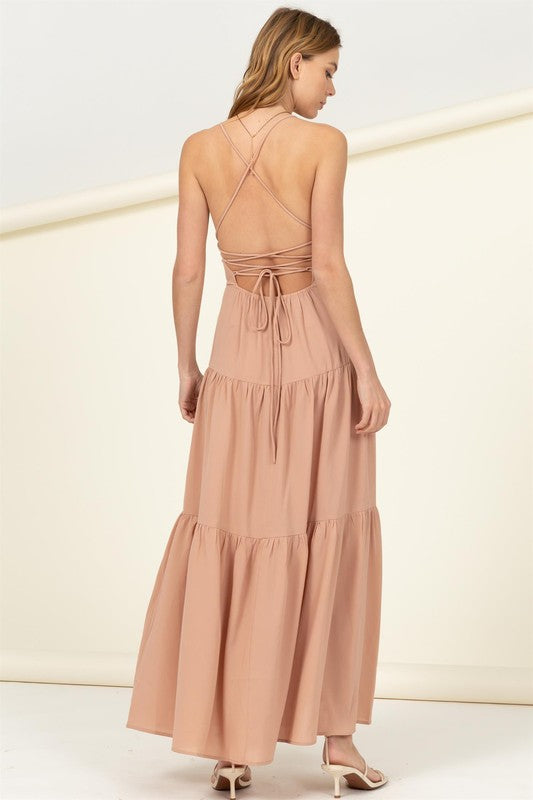 Said Yes Tiered Maxi Dress - Jake J Shop