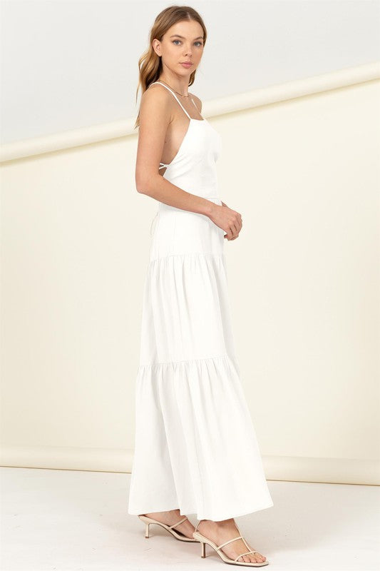 Said Yes Tiered Maxi Dress - Jake J Shop