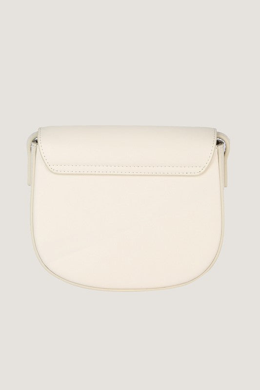 Minimalist crossbody mini bag Ivory - Jake J Shop