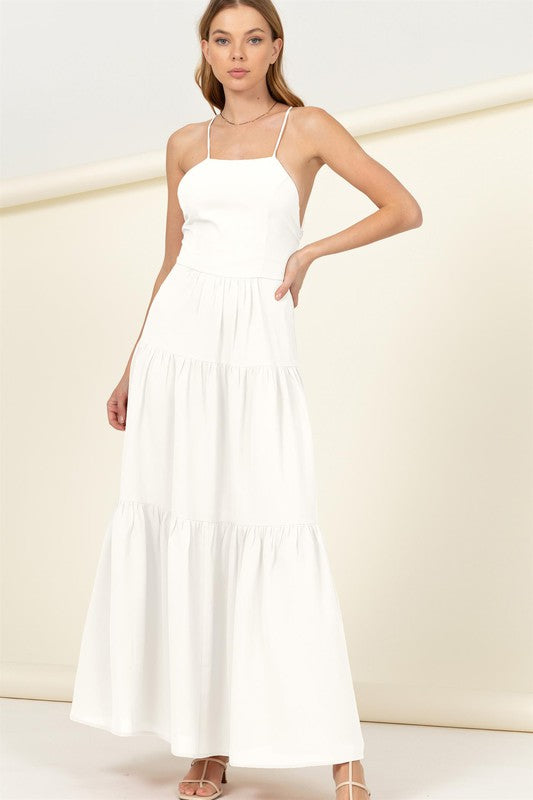 Said Yes Tiered Maxi Dress - Jake J Shop