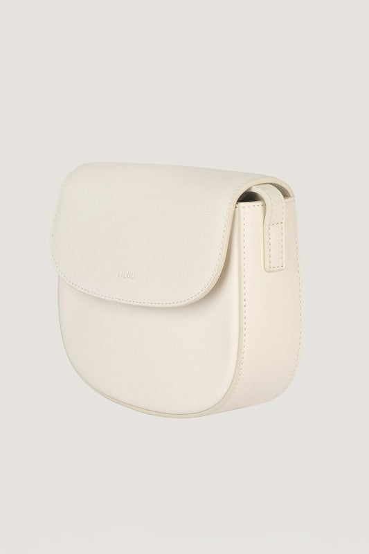 Minimalist crossbody mini bag Ivory - Jake J Shop