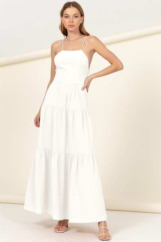 Said Yes Tiered Maxi Dress - Jake J Shop