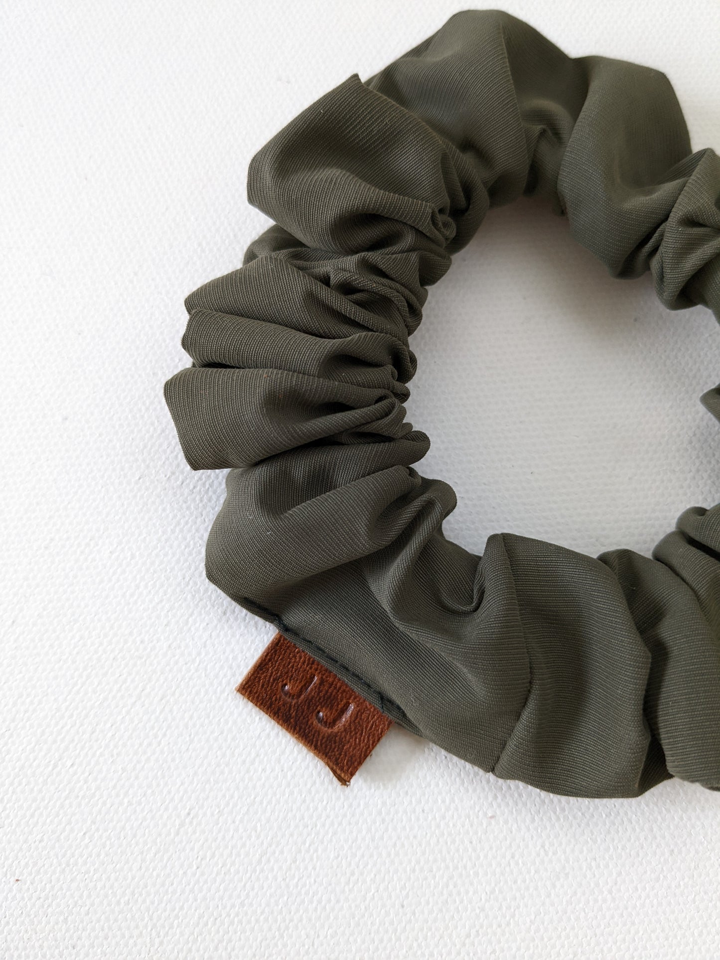 Handmade Army Mini Hiking scrunchie