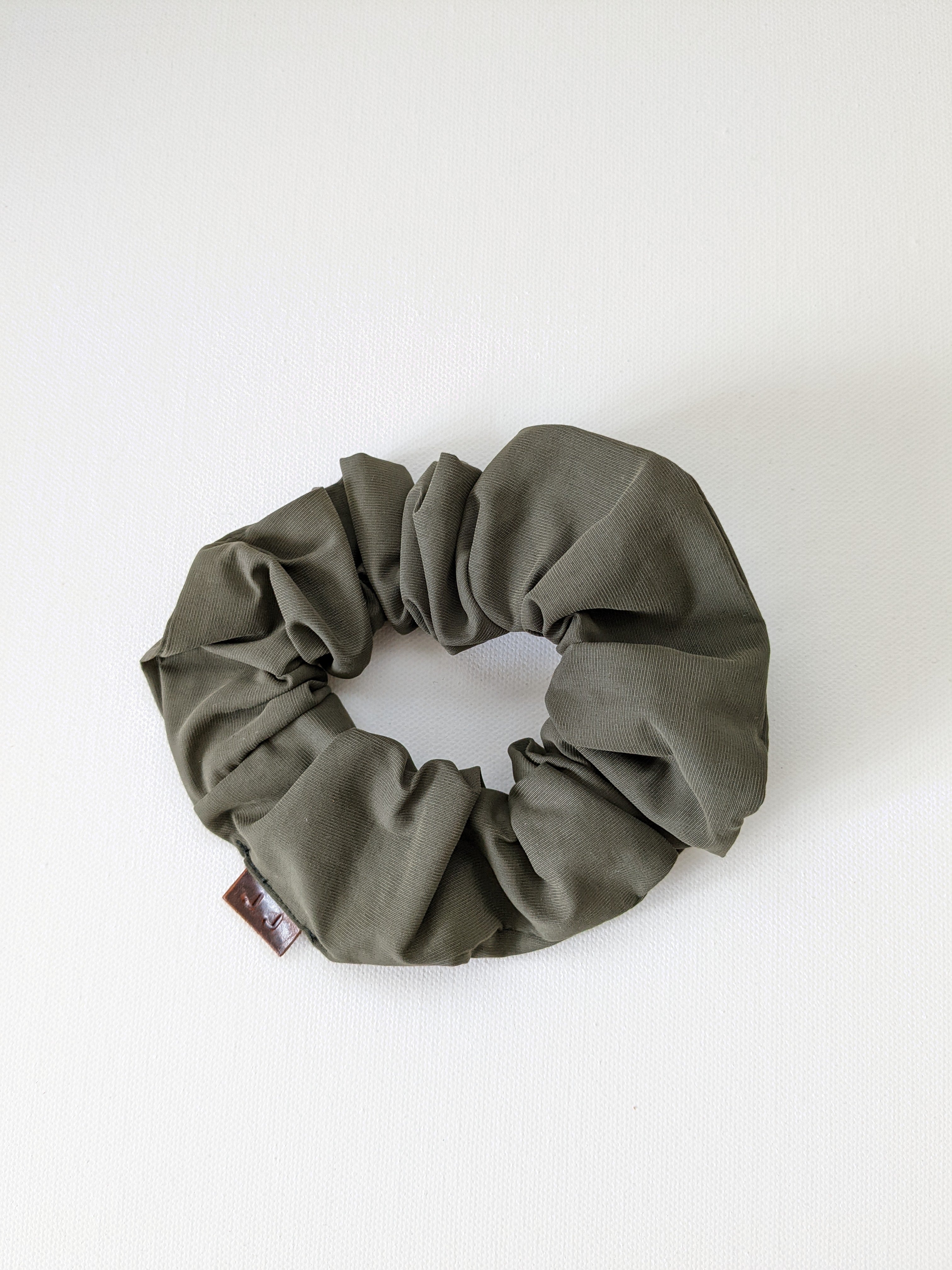 Handmade Army Hiking Scrunchie Standard